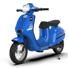 Детский мотоцикл M 6017 AL-4 скутер Vespa Sport, надувные колеса купить