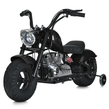 Детский мотоцикл M 6016 AL-2 (36V) Harley-Davidson с кожаным сиденьем фото 14