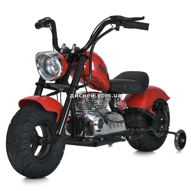 Детский мотоцикл M 6016 AL-3 (36V) Harley-Davidson с кожаным сиденьем