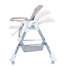 Стульчик для кормления ME 1177 STEADY Cream Beige, бежевый фото 54