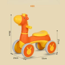 Детский беговел - толокар BB-0002 Giraffe музыка, свет купить