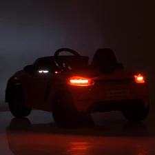 Детский электромобиль M 6055 EBLRS-2 Porsche, автопокраска черный фото 16