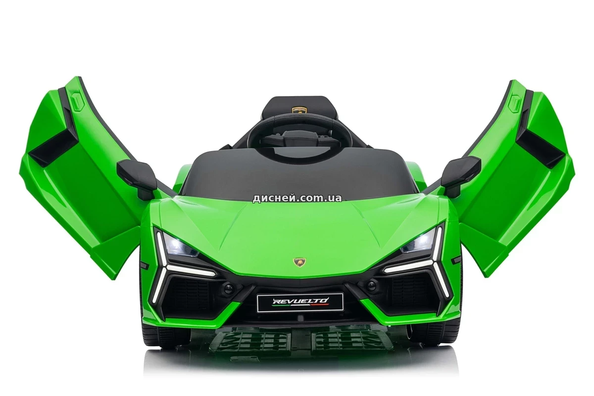 Дитяча машина M 6068EBLR-5 Lamborghini, зелена - Купити в Україні