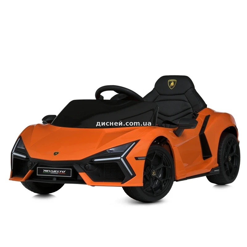 Дитяча електромашина M 6068EBLR-7 Lamborghini, помаранчева