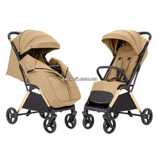 Детская прогулочная коляска Carrello Cross CRL-5523 Sparrow Beige бежевая фото 14