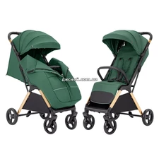 Прогулочная коляска Carrello Cross CRL-5523 Parrot Green зеленая фото 14