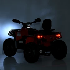 Детский электроквадроцикл M 6080 EL-4 (24V) синий фото 18