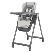 Стульчик для кормления Carrello Comfort CRL-9506 Royal Grey, серый