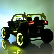 Детский электромобиль багги M 6124 EBLR-8 (24V), розовый фото 63