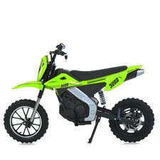 Детский мотоцикл M 6076 AL-5 кроссовый Kawasaki, зеленый фото 92