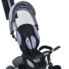 Детский велосипед с ручкой MT 1001-1 Smart Grey, серый фото 53