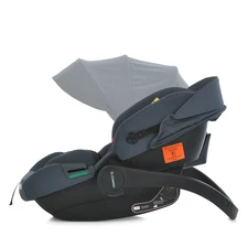 Детское автокресло ME 1186 i-KEEP Melange Midnight Gray серое фото 41