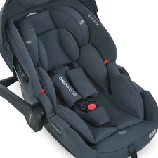 Детское автокресло ME 1186 i-KEEP Melange Midnight Gray серое фото 86