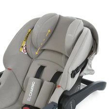 Детское автокресло ME 1186 i-KEEP Melange Cashmere Beige бежевое фото 54