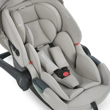 Детское автокресло ME 1186 i-KEEP Melange Cashmere Beige бежевое фото 63