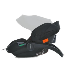Автокресло ME 1186 i-KEEP Melange Jet Black черное фото 37
