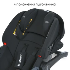 Автокресло ME 1186 i-KEEP Melange Jet Black черное фото 92