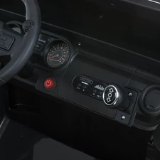 Двухместный детский электромобиль M 6065 EBLR-11 джип, серый фото 71