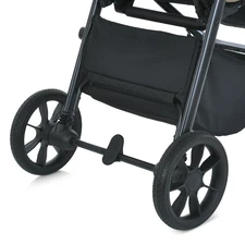 Прогулочная коляска ME 1182 Malta Black Onyx El Camino, черная фото 31