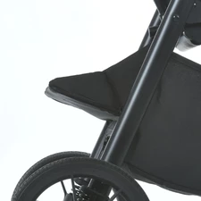 Прогулочная коляска ME 1182 Malta Black Onyx El Camino, черная фото 53