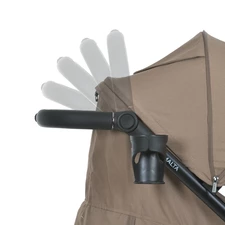 Прогулочная коляска ME 1182 Malta Black Onyx El Camino, черная фото 15