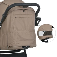 Прогулочная коляска ME 1182 Malta Black Onyx El Camino, черная фото 22