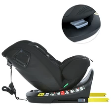 Детское автокресло ME 1188 i-Hold Black El Camino, черное фото 63