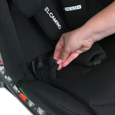Автокресло ME 1189 i-Hold+ Black, El Camino, черное фото 18