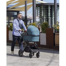 Универсальная коляска Carrello Ultimo CRL-6528 Sable Black, черная фото 41