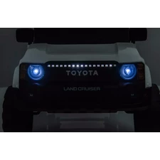 Детский джип 2155 EBLR-1 (24V) Toyota, четыре мотора, белый фото 11