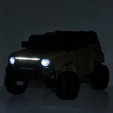 Детский электромобиль джип 2155 EBLR-2 (24V) Toyota, мягкое сиденье, черный фото 71
