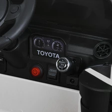 Детский электромобиль джип 2155 EBLR-2 (24V) Toyota, мягкое сиденье, черный фото 86