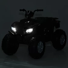 Детский квадроцикл M 6060 EL-2 (24V) с двумя моторами, черный фото 54