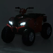 Детский квадроцикл M 6060 EL-3 (24V) с двумя моторами, красный фото 63