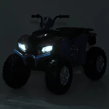 Квадроцикл для детей M 6060 EL-4 (24V), мягкое сиденье, синий фото 54