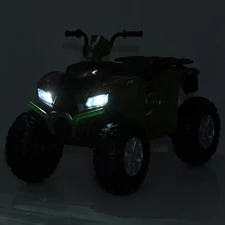 Квадроцикл для детей M 6060 EL-5 (24V), мягкое сиденье, зеленый фото 63
