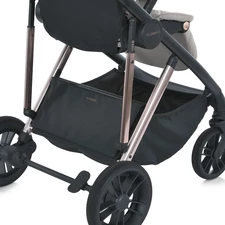 Кликните для увеличения изображения Универсальная коляска ME 1190 Coil Asphalt Gray 2 в 1, люлька + прогулочный блок, серая фото 86