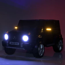 Двухместный детский джип M 6137 EBLR-1 Mercedes, 4 мотора, EVA колеса, белый фото 15
