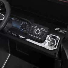 Двухместный электромобиль джип M 6137 EBLR-3 Mercedes, красный фото 86