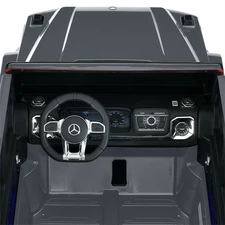 Двухместный детский джип M 6137 EBLRS-11 Mercedes, автопокраска, серый фото 16