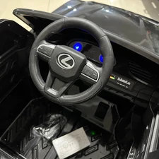 Детский джип M 6140 EBLR-3 Lexus с двумя моторами красный фото 15