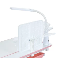 Детская металлическая парта Bambi M 6136-4 со стульчиком + лампа, синяя фото 86