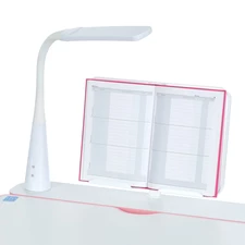 Детская растущая парта и стульчик M 6136-11 Bambi с лампой, серая фото 71