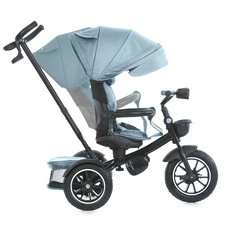 Трехколесный велосипед с ручкой ME 1193 Modena Cloud Blue El Camino, голубой фото 15