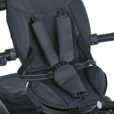 Трехколесный велосипед с ручкой ME 1193 Modena Dark Gray El Camino, графитовый фото 20