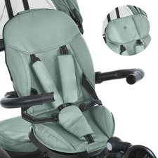 Велосипед с родительской ручкой ME 1193 Modena Green El Camino, зеленый фото 15