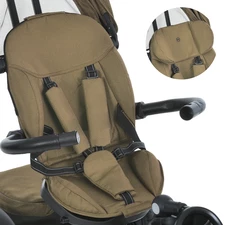 Детский трехколесные велосипед ME 1193 Modena Beige Praline, El Camino, бежевый фото 15