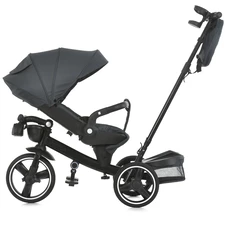 Детский трехколесный велосипед ME 1162-1 Vector Dark Gray El Camino, графитовый фото 41