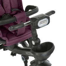 Детский трехколесный велосипед ME 1162-1 Vector Purple El Camino, фиолетовый фото 53