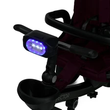 Детский трехколесный велосипед ME 1162-1 Vector Purple El Camino, фиолетовый фото 20
